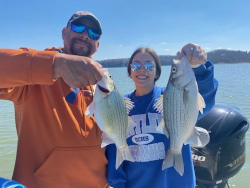 Lake Skiatook fishing guide Thomas Guide Service
